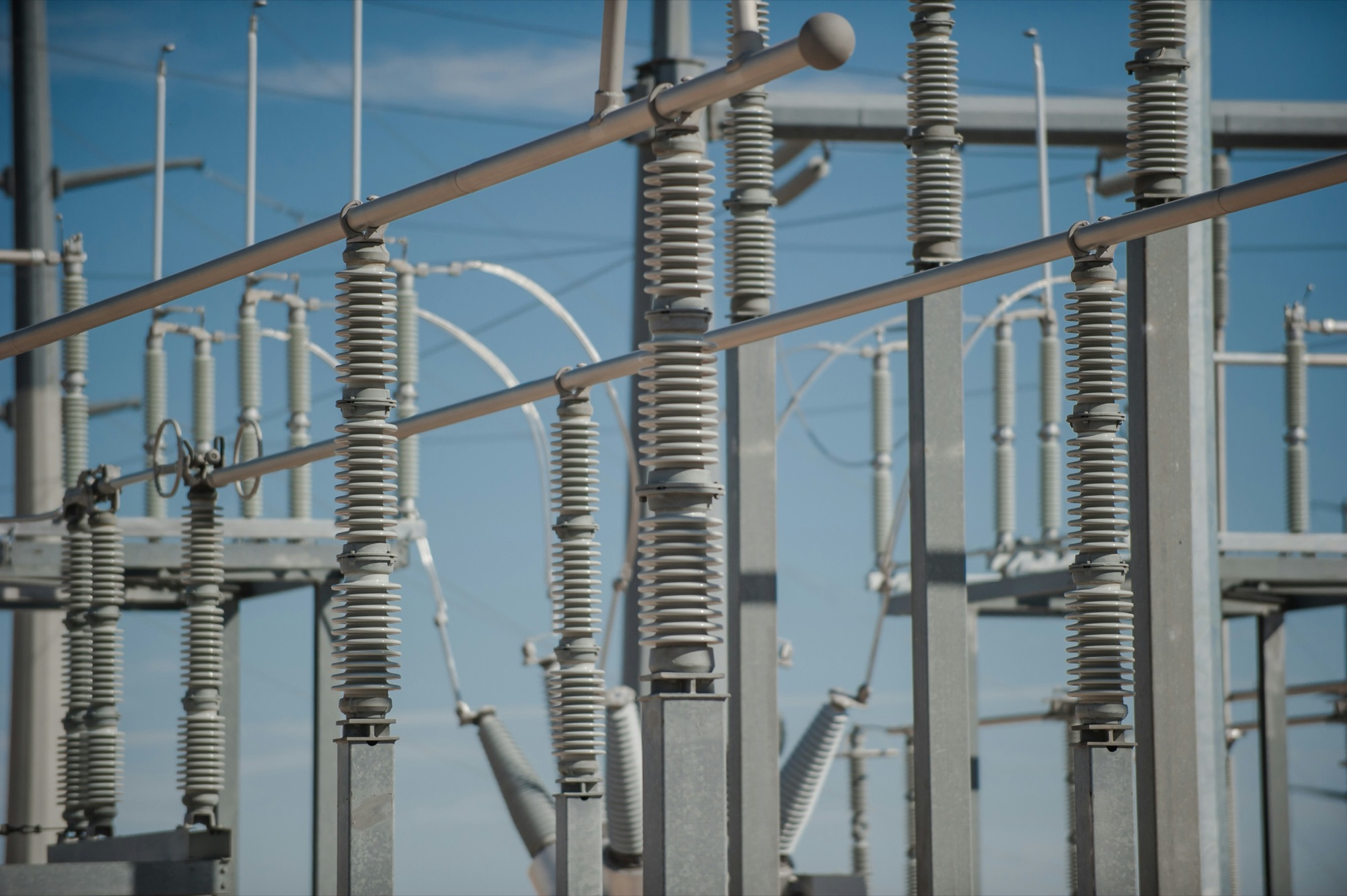 Texas transmission corridor and utility substation